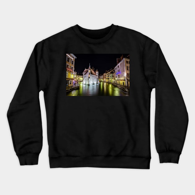 River Castle, France Crewneck Sweatshirt by mcdonojj